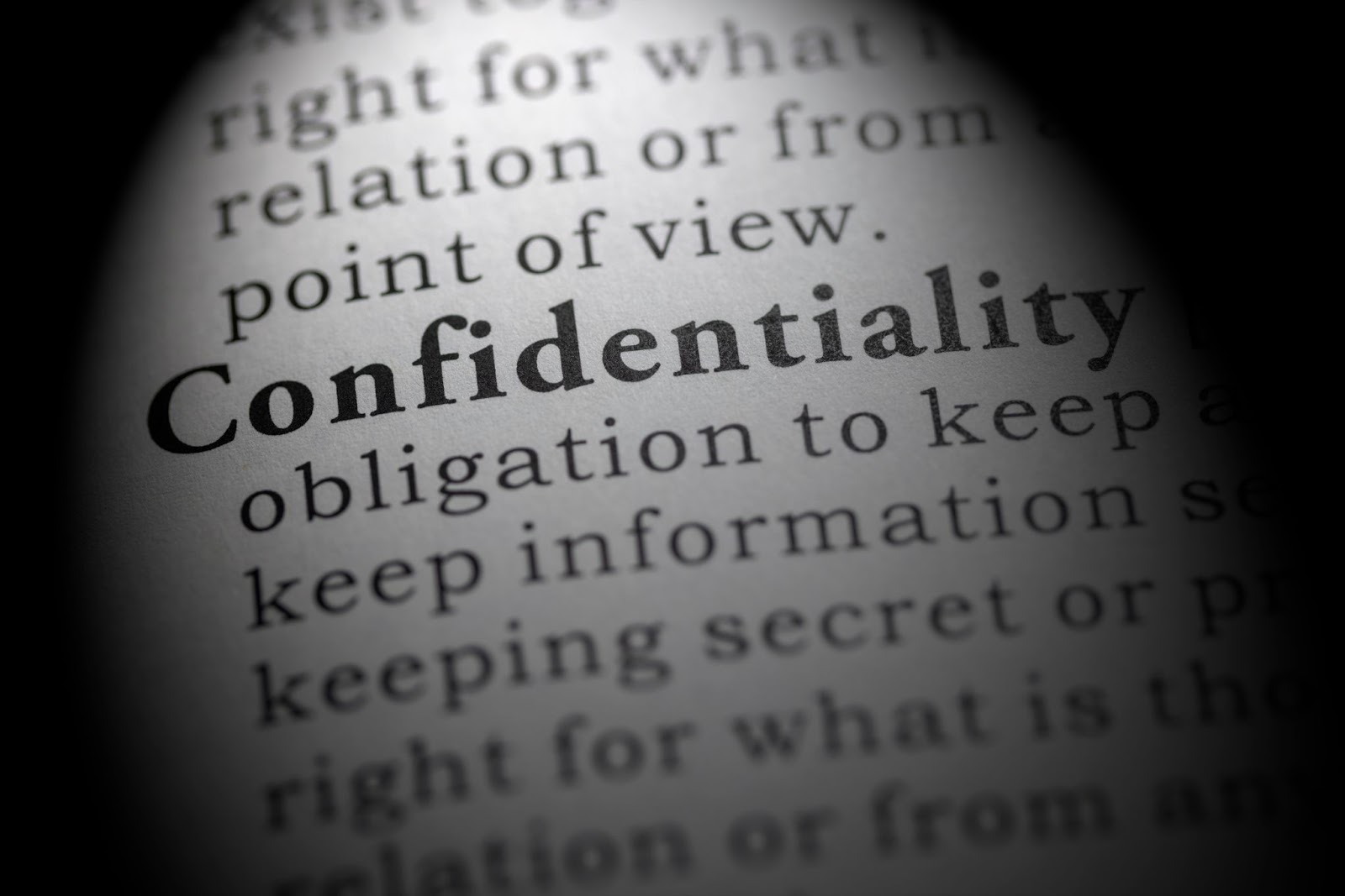 Confidentiality at CBA therapists office